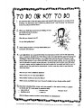 Icon of To Do Or Not To Do Worksheet